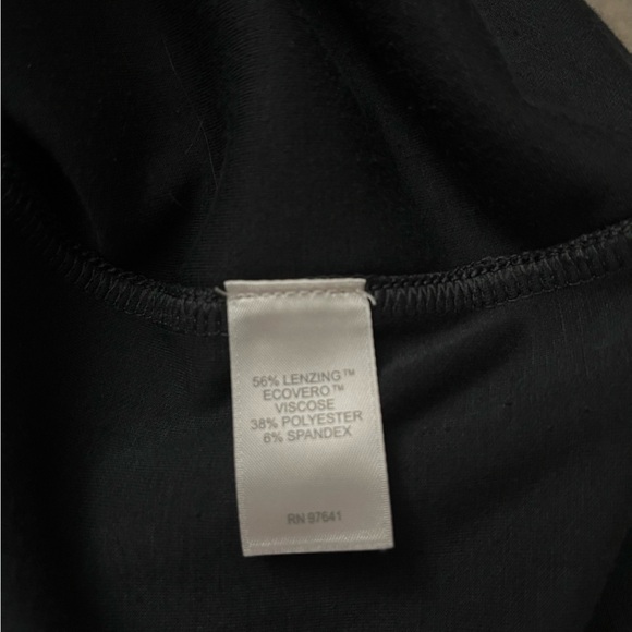 J. Jill Pure Jill Double Knit Seamed Tunic Greystone V Neck XL - Picture 8 of 10